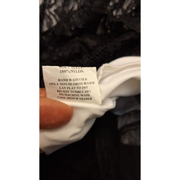 Vtg SAPPHIRE DOLLS Sz 5 Lace Y2K Formal Prom Dress Whimsigoth Fairy Grunge 90s - Picture 4 of 7